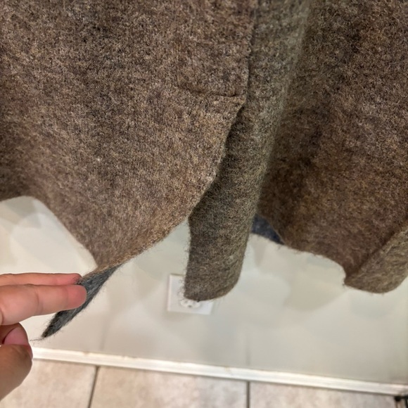 Moth Wool Blend Longline Open Cardigan Vest Women’s Size XS-S - Picture 6 of 13